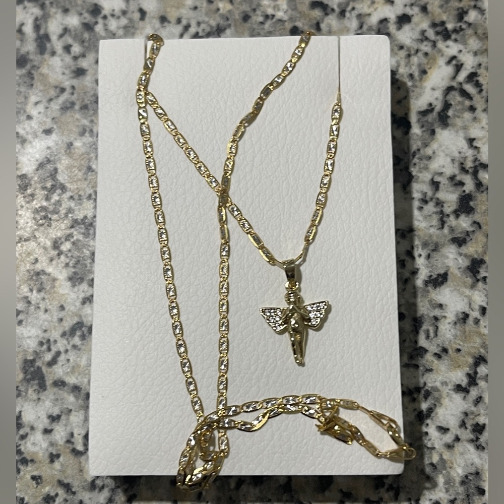 14K solid gold